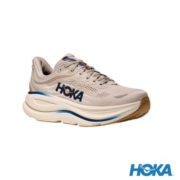 HOKA ONE ONE Bondi 9 Wide 男 路跑鞋 泥灰/淺灰 HO1162013SCCG