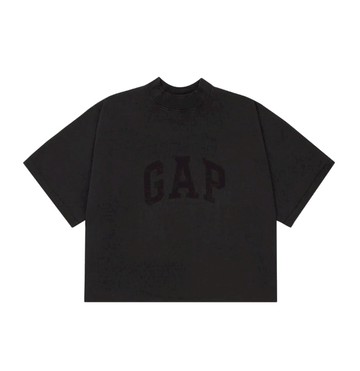 Yeezy Gap Engineered by Balenciaga SS22 Dove No Seam Washed T-Shirt 'Black'