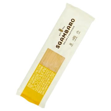 Sgambaro 義大利細扁麵 500g Linguine 口感彈牙有嚼勁  1入