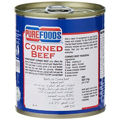 Purefoods Corned Beef (210g)　ピュアフーズ　コーンビーフ