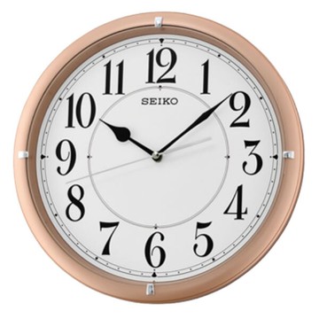 seiko SK037 精工鐘 (QXA637P) 極簡風格滑動式秒針黑白標準鐘/31*5cm｜樂天全館特惠中★指定刷卡回饋10%