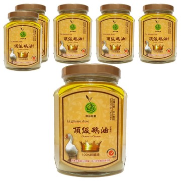 御品能量 黃金3A頂級原味款鵝油  6個  375ml
