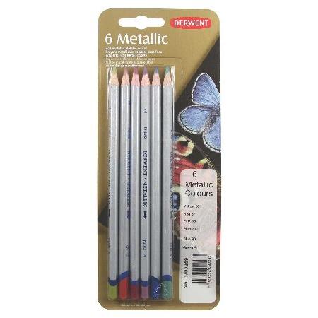 Derwent Metallic Pencils Sets Coloured Metallic Blister of