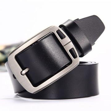 MoonDy 搭配神器 真皮腰帶 寬皮帶 真皮皮帶 腰帶 禮物 商務皮帶 方頭皮帶 金屬皮