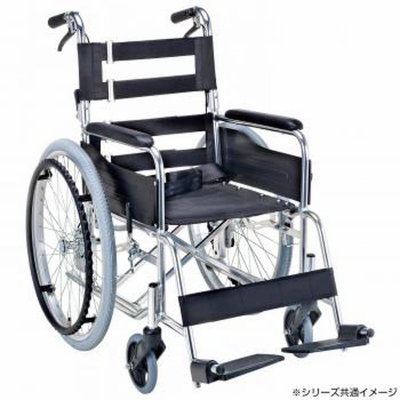 スタンダードモジュール 車いす 自走式・背折れ グリーン
