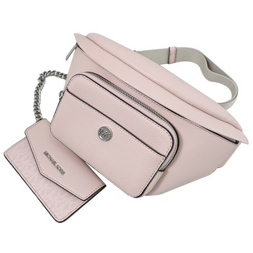 MICHAEL KORS MAISIE 附掛式零錢包/胸口/腰包.粉