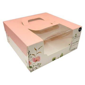 Pimex 蛋糕盒 6吋 粉紅花園 Set 5  5個