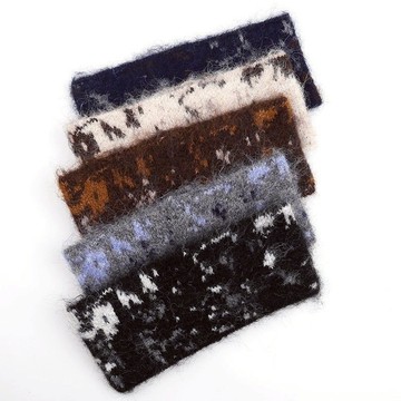 🔥台灣出貨🔥復古風美拉德繫髮帶秋冬防寒保暖護額髮飾羊毛混紡混色柔軟頭飾