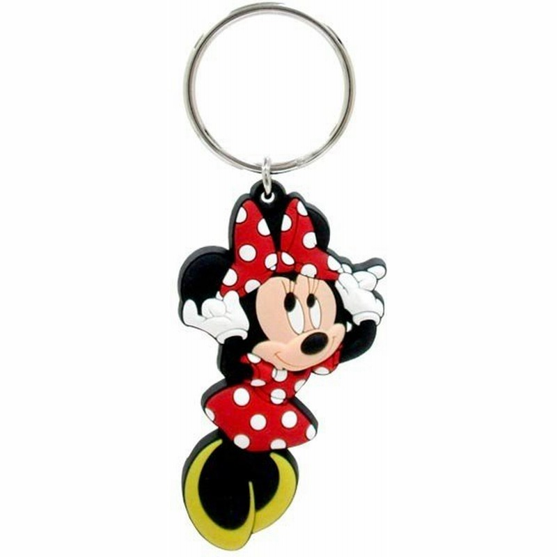 メール便可 ディズニー ミニーマウス ラバーキーホルダー 通販 Lineポイント最大0 5 Get Lineショッピング