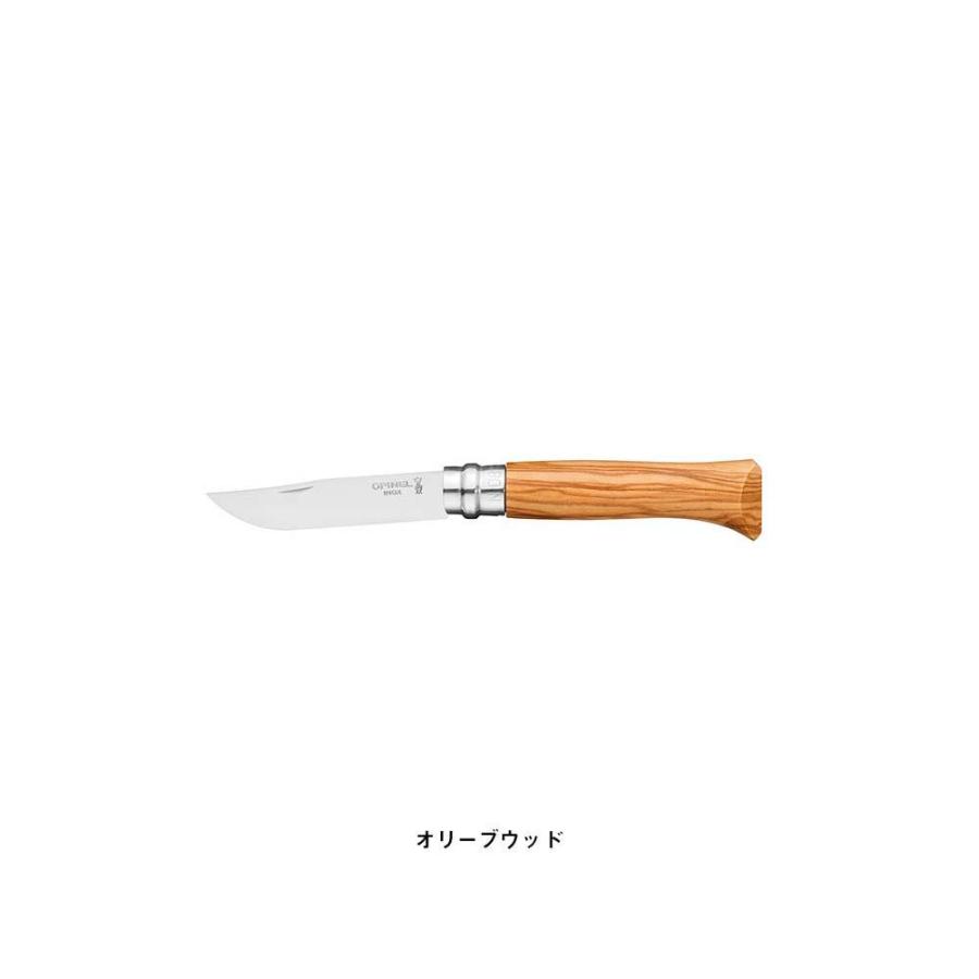 OPINEL オピネル ステンレススチール オリーブウッド#8