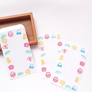 日式吉祥圖案紅包袋【縁起物】