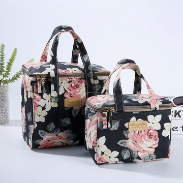 保溫包新款加厚多功能保鮮保冰便當袋野餐保溫保鮮袋露營收納保冰袋午餐包手提保溫飯盒袋上班族可愛韓版防水大號冰包