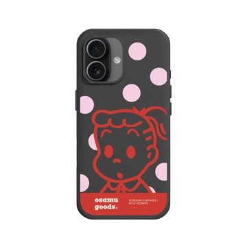 iPhone 17 SolidX 黑 - OSAMU GOODS - 大圓點系列-Jill