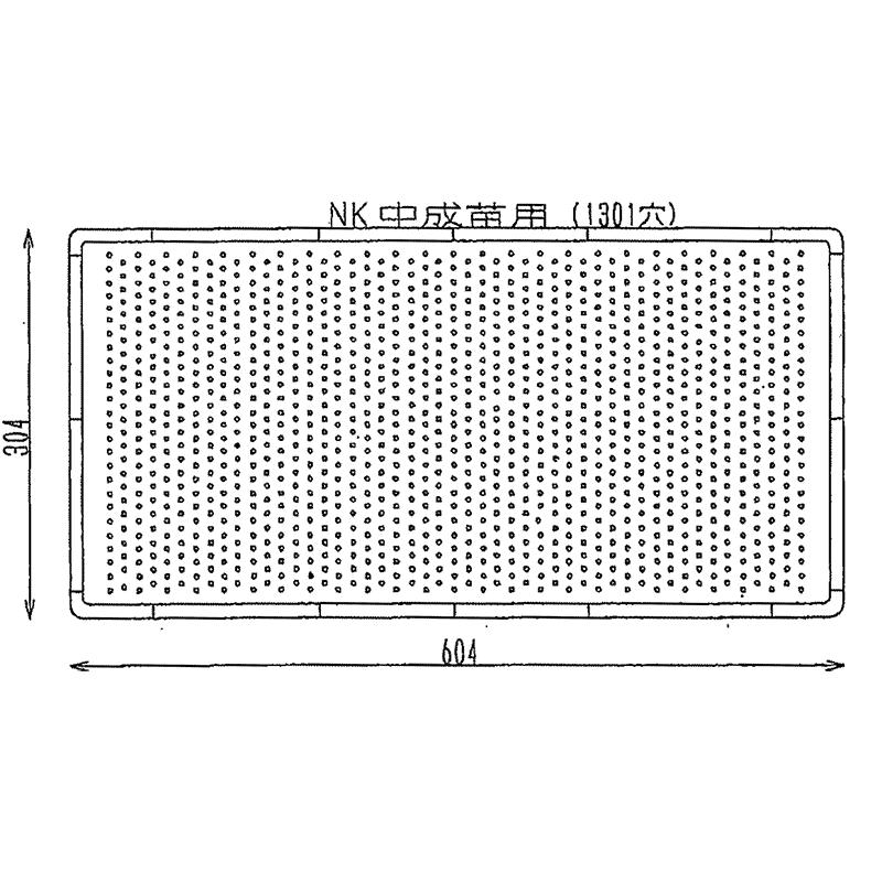 10穴 水稲用 育苗箱 稚苗用 テンポイント 新潟化成 新化 本州限定販売 時間指定不可