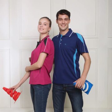 PAUL SAILING 休閒拼接吸濕排汗短袖POLO衫(三色)