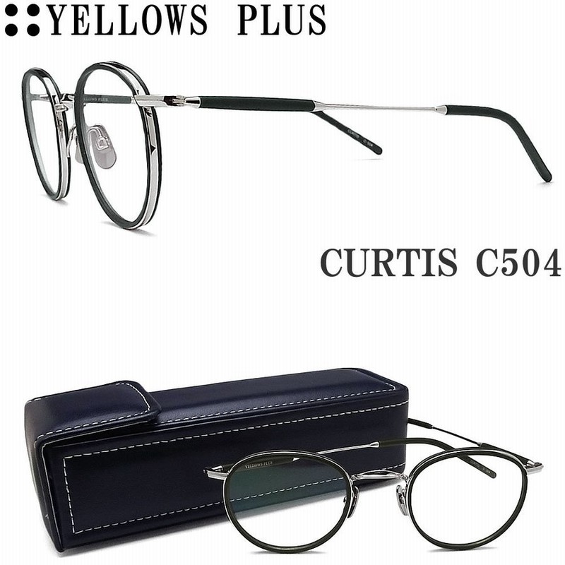 イエローズプラス Yellows Plus メガネ Curtis C 504 眼鏡 クラシック 伊達メガネ 度付き マットオリーブ シルバー メンズ レディース 男性 女性 通販 Lineポイント最大0 5 Get Lineショッピング