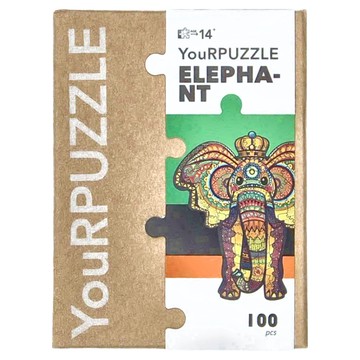 YouRPUZZLE 大象拼圖 100片  1盒