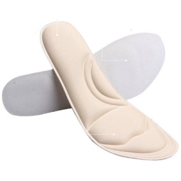 JHS杰恆社abe166口4D保暖足弓支撐海綿按摩減震男女軍訓鞋墊多色可選廠家直銷