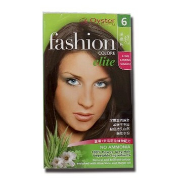 歐斯特染劑6深棕色 染髮劑 -第一劑 60ml/瓶裝   第二劑 20ml/瓶裝   潤髮乳 15ml/塑膠包