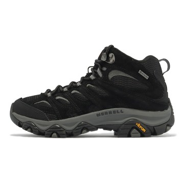 Merrell 登山鞋 Moab 3 Mid GTX 女鞋 黑 灰 防水 郊山 越野 戶外鞋 Gore-Tex ML036308