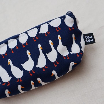 手作筆袋 收納袋 / 大白鵝 兩色