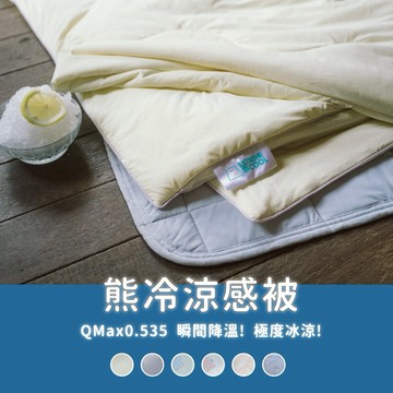 【翔仔居家】熊冷涼被 涼感被 夏被 涼感 冷被 涼被 薄被 禮物推薦 生日禮物 交換禮物 入厝禮 喬遷禮物《快速出貨》