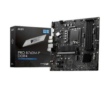 MSI微星 PRO B760M-P DDR4 MATX 1700腳位 主機板