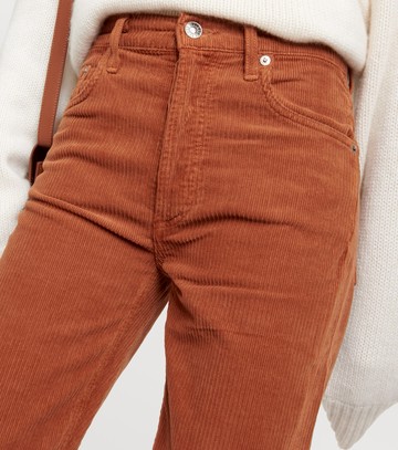 Agolde Riley Long straight corduroy pants