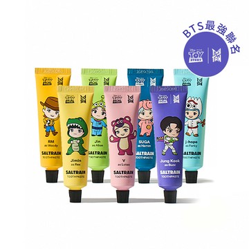 SALTRAIN BTS x 玩具總動員聯名牙膏 70g（多款可選）防彈少年團