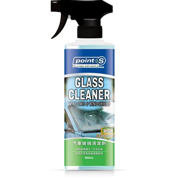 內裝清潔 【POINTS】汽車玻璃清潔劑 500ml 1入 車麗屋