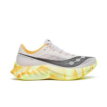 Saucony 索康尼 Endorphin Pro 4 [S20939-30] 男 競速跑鞋 慢跑鞋 碳板 路跑 灰 橘