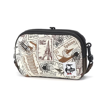 CHUMS Halter Neck Mini Bag Sweat Nylon隨身肩背包 Kitte_CH603878Z356