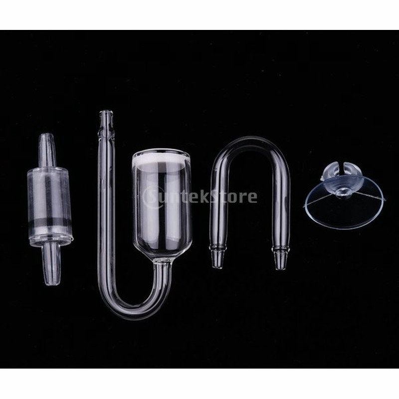 チェックバルブ Co2ディフューザー 拡散器 U型ガラス管 吸盤 水族館 水槽 アクセサリー 4個入り セット 通販 Lineポイント最大0 5 Get Lineショッピング