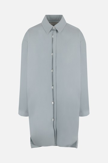 JIL SANDER organic poplin oversized shirt Woman