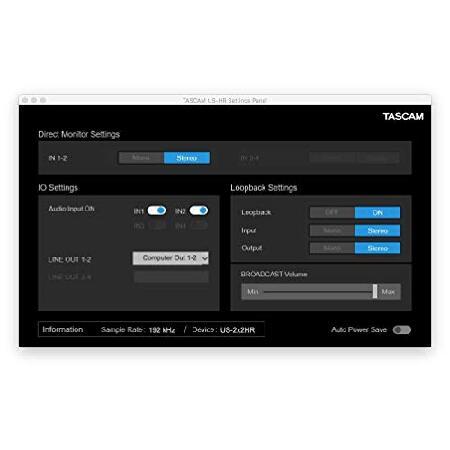 TASCAM(タスカム) US-2X2HR 2Mic, 2IN 2OUT 24bit 192kHzハイレゾ USBオーディオ MIDIインターフェース 音楽制作 生配信 DTM