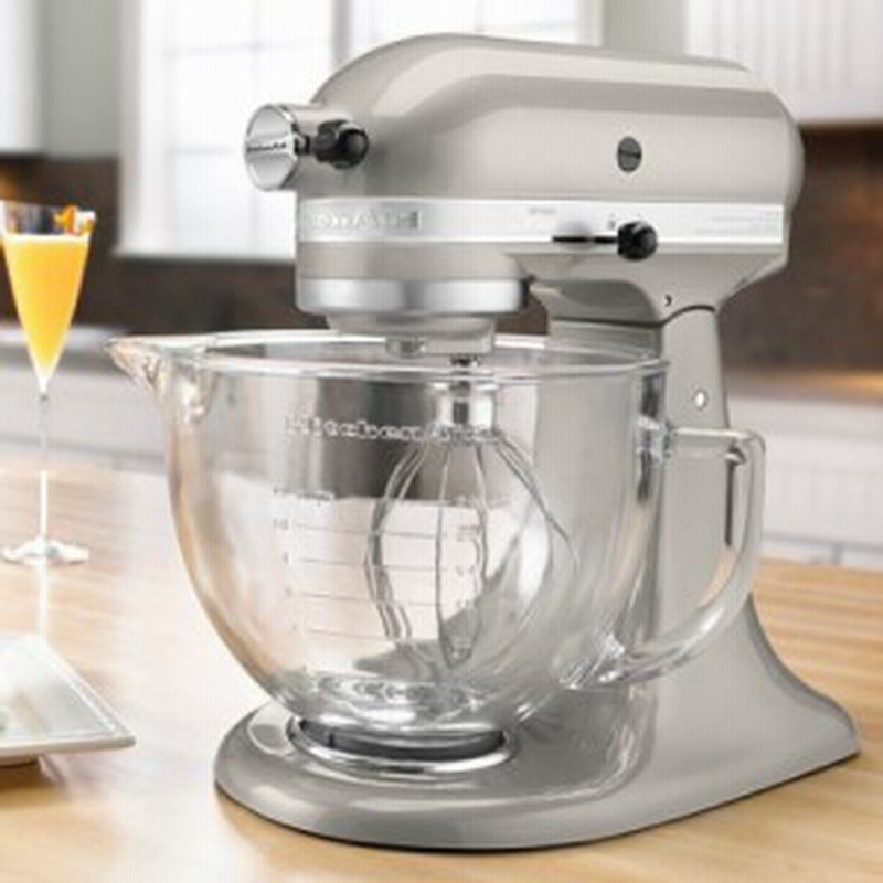 キッチンエイド Kitchenaid 5 Quart Artisan デザインシリーズ スタンドミキサー Silver Ksm155gb 通販 Lineポイント最大1 0 Get Lineショッピング