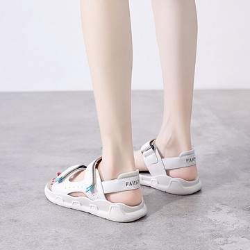 運動涼鞋女年夏季新款百搭平底ins潮羅馬鞋子爆款仙女風學生