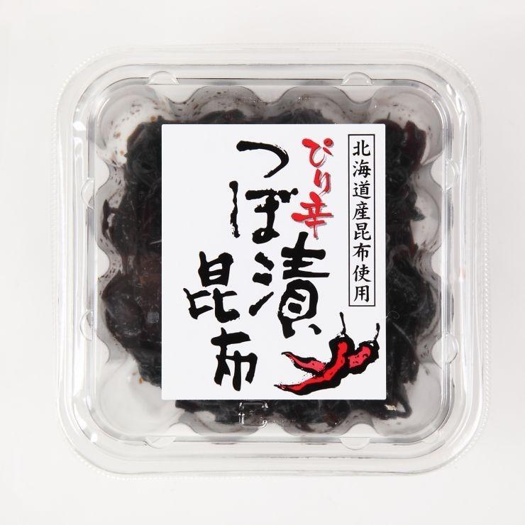 ぴり辛つぼ漬昆布１５０ｇ×１０個入り 緑健農園 佃煮 ご飯のお供 昆布 佃煮 漬物,つぼ漬,ぴり辛