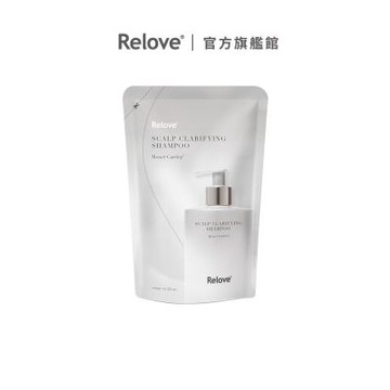 Relove 107酵萃蓬鬆控油淨化頭皮洗髮精補充包450ml-莫內花園【官方旗艦店】