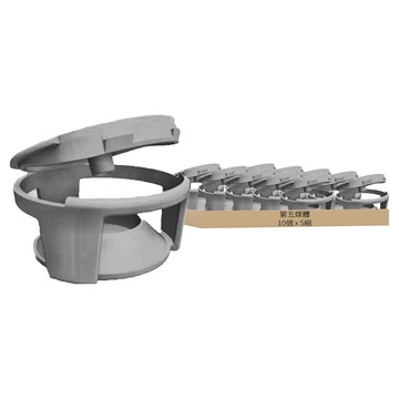 蟑螂藥專用安全餌劑盒 10入 360度入口 便利鎖緊 防止接觸  5組