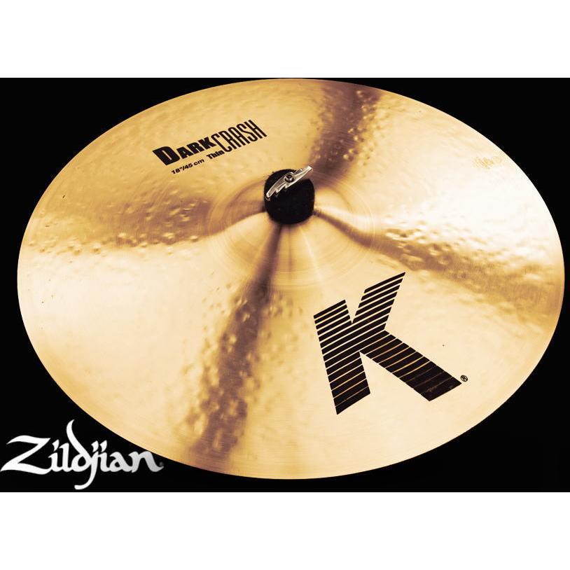 Zildjian K Zildjian K Drak Crash Thin 18"（45cm）［NKZL18DKC］ Ｋジルジャン ダーク・クラッシュ・シン シンバル