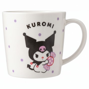 kanesho 金正陶器 陶瓷馬克杯 280ml  酷洛米 白色  1個