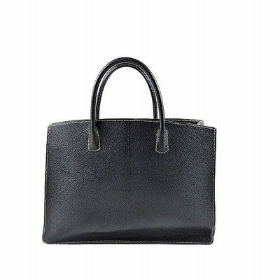 HERMES ホワイトバス GM トートバッグ ビジネスバッグ ハンドバッグ 黒