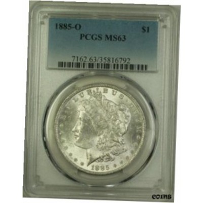 品質保証書付】 アンティークコイン NGC PCGS 1885-O Morgan Silver