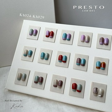 現貨｜ PRESTO 罐裝 彩色凝膠 講師KAKA 監製色 KA001-KA029  奶油色 原J系列 罐裝凝膠