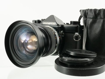 Olympus OM-2n 黑色機身 / G.Zuiko Auto-S 50mm f1.4 鏡頭 / IS/L Lens A-28 H.Q. Converter 0.8x