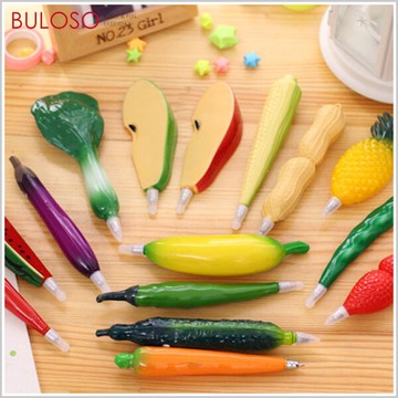 蔬果水果磁性造型筆　造型筆 圓珠筆 原子筆 文具 造型 開學（可挑色 款）【A406407】【不囉唆】
