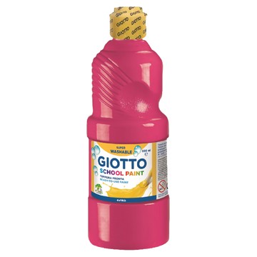 GIOTTO 可洗式兒童顏料 色彩鮮豔 激發創意 可混合顏色  500ml  1色
