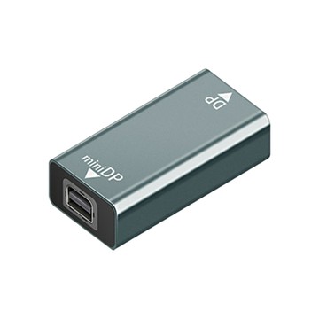 MoZuo Mini DP 母 轉 DP母 4K 60Hz 鋁合金影音轉接頭