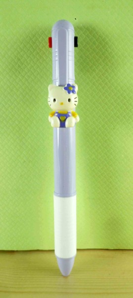 【震撼精品百貨】Hello Kitty 凱蒂貓~KITTY多色原子筆-2色-紫色(坐)